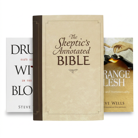 The Skeptic's Annotated Bible, Drunk With Blood, and Strange Flesh three-book collection
